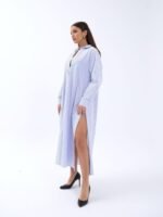 5857 ELBİSE-WASHİNGTON ÇİZGİLİ - Görsel 5