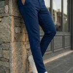 Erkek Slim Fit Dilli Kumaş Pantolon