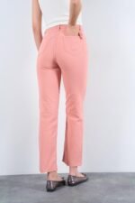 Strong Düz Pantolon - Pudra - Görsel 5