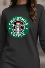 Kadın Uzun Kollu Bisiklet Yaka Viskon Iki Iplik Bluz - Görsel 2