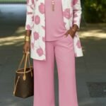 Kadın Uzun Kollu önü Açık Modal Ceket Kolsuz Viskon Iki Iplik Bluz Ve Pantolon üçlü Takım