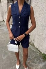 Yelek Şort Viscon Takım 10156-17 - Görsel 5