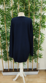 Kadın Uzun Kollu Bisiklet Yaka Ayı Desenli Viskon Iki Iplik Elbise - Görsel 5