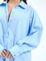 7388 GÖMLEK-DENVER ÇİZGİLİ - Görsel 2