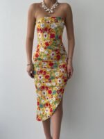 Emelıe Straplez Elbise - Görsel 2