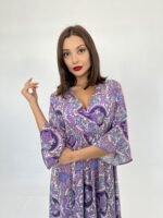 7035 ELBİSE-MOR - Görsel 6