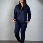 Kadın Uzun Kollu Kapüşonlu Ikili Takım