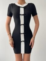 Cazzie Fiyonk Detaylı Elbise - Görsel 2