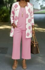 Kadın Uzun Kollu önü Açık Modal Ceket Kolsuz Viskon Iki Iplik Bluz Ve Pantolon üçlü Takım - Görsel 3