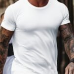 Erkek Kısa Kollu Bisiklet Yaka Viskon Tişört