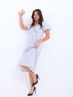 5948 ELBİSE-WASHİNGTON ÇİZGİLİ - Görsel 2