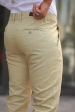 Erkek Rahat Keten Pantolon - Görsel 3