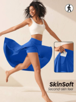 Kadın Cep Detay Taytlı Sandy Etek - Görsel 2