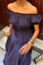 Büzgülü Crop Kat Detaylı Fırfır Etekli Takım 10196 - Görsel 7