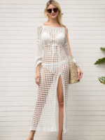 Kadın Ispanyol Kollu Triko Tam Boy Pareo - Görsel 3