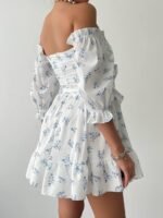 Rucka Belden Bağlamalı Mini Elbise - Görsel 5