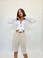 7066 ŞORT-BEJ - Görsel 5