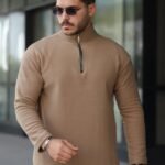 Erkek Zip Yaka Polar Sweat