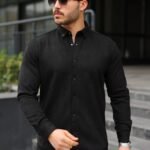 Erkek Uzun Kollu Süet Gömlek