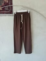 Erkek İthal Yıkamalı Keten Pantolon - Görsel 3