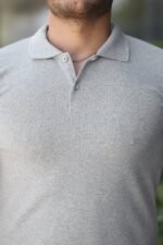 Erkek Kısa Kollu Yakalı Tişört - Görsel 3