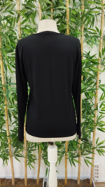 Kadın Uzun Kollu Bisiklet Yakabe Youdesenli Viskon Bluz - Görsel 7