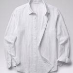 Erkek Armürlü Yarım Oversize Müslin Gömlek