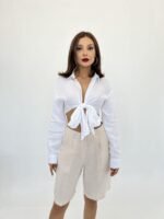 7066 ŞORT-BEJ - Görsel 2