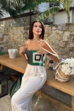 Jasmin Süzüneli Keten Tulum 1280-08 - Görsel 5