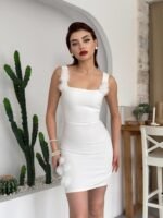 Ques Mini Elbise - Görsel 5