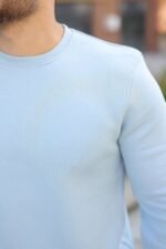 Erkek Üç İplik Şardonlu Sweatshirt - Görsel 3