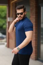 Erkek Basic Kısa Kollu Tişört - Görsel 2