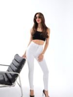 6489 PANTOLON-BEYAZ - Görsel 3