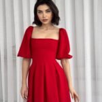 Benjamin Çan Etekli Midi Boy Elbise