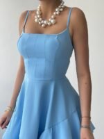 Common İp Askılı Elbise - Görsel 4