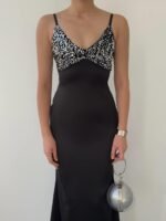 Shany İp Askılı Elbise - Görsel 6