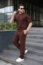 Erkek Alt Üst Krep İkili Takım - Görsel 2