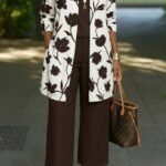 Kadın Uzun Kollu önü Açık Modal Ceket Kolsuz Viskon Iki Iplik Bluz Ve Pantolon üçlü Takım