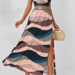 Kadın Kolsuz Askılı Crop Ikili Süprem Takım