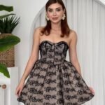 Toba İp Askılı Elbise