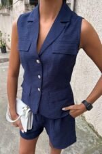 Yelek Şort Viscon Takım 10156-17 - Görsel 4