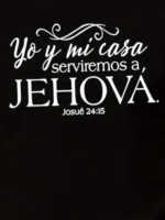 Erkek Jehova Baskılı Süprem T-shirt - Görsel 3