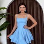 Common İp Askılı Elbise