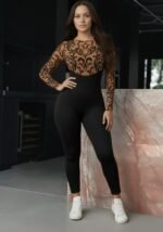 Kadın Siyah Krep Kumaş Pantolon - Görsel 2