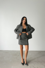 KAŞE KISA ETEK - Siyah - Görsel 2