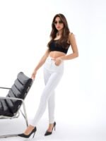 6489 PANTOLON-BEYAZ - Görsel 5