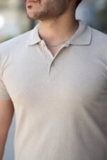 Erkek Kısa Kollu Yakalı Tişört - Görsel 3