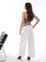 7396 PANTOLON-EKRU - Görsel 4