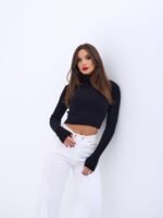 42231 TRİKO BALIKÇI KAZAK-SİYAH - Görsel 3