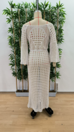 Kadın Ispanyol Kollu Triko Tam Boy Pareo - Görsel 11